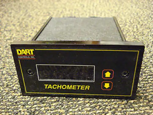 New Dart Dm8000 Field Programmable Digital Tachometer For Rate & Time 120/240V