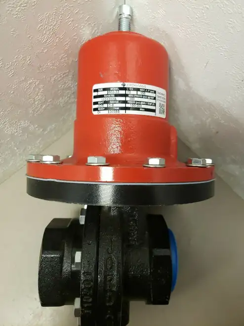 Jordan Valve Model 602-33 70 CV Sliding Gate Pressure Regulator 150 psi Size 2