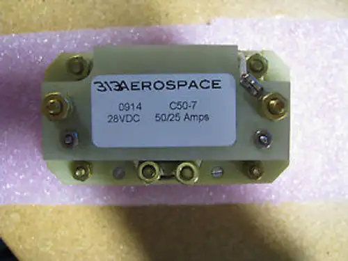313 Aerospace Relay # C50-7 Nsn: 5945-01-262-2018