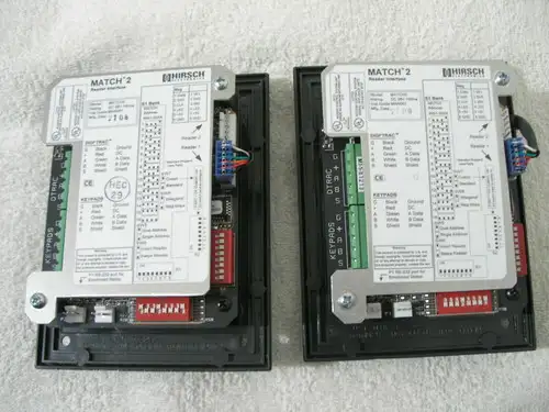 2X HIRSCH MRIB & CR20LA MATCH 2 INTERFACE BOARD SCRAMBLE PAD Card Reader Assy