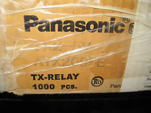 1000 Panasonic TX2-5V ATX209-E Relay Lot of 1000