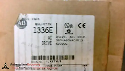 Allen Bradley 1336E-Brf100-Aa-En-Ha2-L5 Series D L6 Drive
