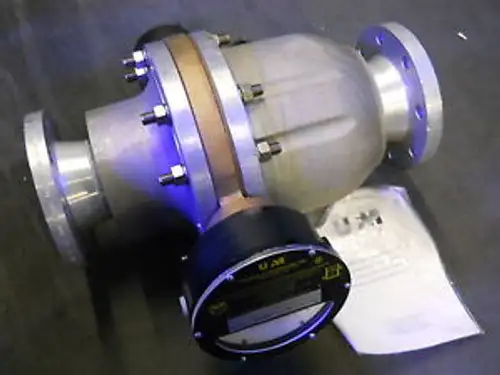 UFM UNIVERSAL FLOW MONITORS X-ABF600GPM-32F-R0WD VANE STYLE FLOW METER 4