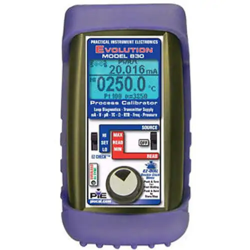 PIE 830-RW Multifunction Calibrator with Dual Display and
