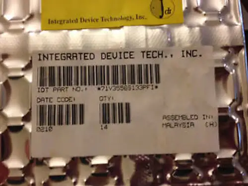 14 ~ IDT 71V3556S133PFI 0210 QFP ICs in Factory Packaging
