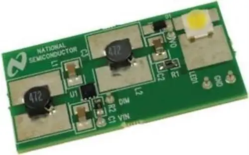 Texas Instruments-Lm3410Xsdsepev-Eval Board Lm3410 285Ma Sepic Led Driver