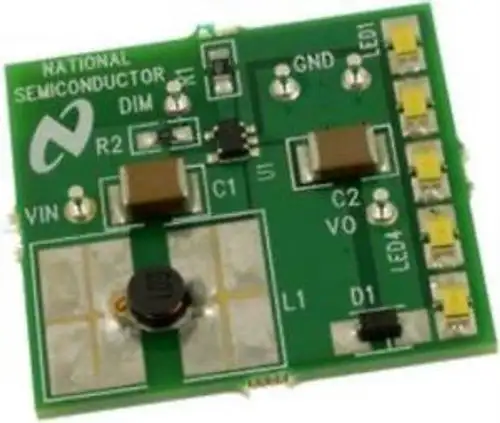 79R6496 Texas Instruments-Lm3410Xmfledev-Eval Board Lm3410 50Ma Sepic Led Driver