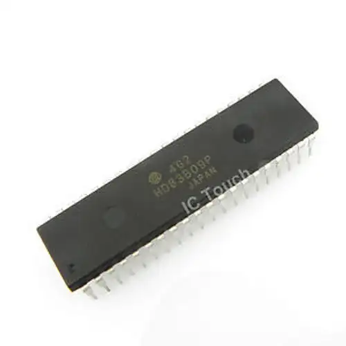 25pcs HD63B09P IC CMOS MPU(MICRO PROCESSING UNIT) HITACHI IC PDIP-40