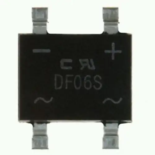 1400 pcs SMD 1A 600V IC DF06S Bridge rectifier