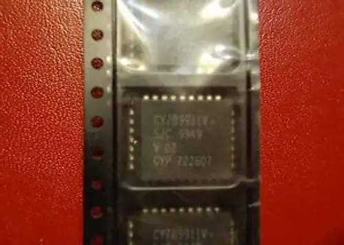 22 ~ CYPRESS # CY7B9911V-5JC IC CLOCK BUFFER SKEW 8 OUT 32-PIN PLCC 7B9911