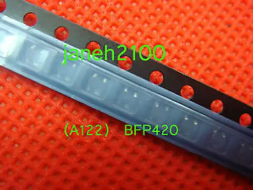 200P BFP420 Transistor amplificador de alta ganancia y bajo ruido 25GHz SOT343