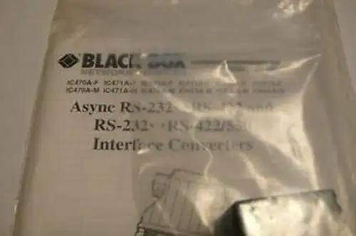 BLACK IC473A-F ASYNC 232-422/530 INTERFACE CONVERTER