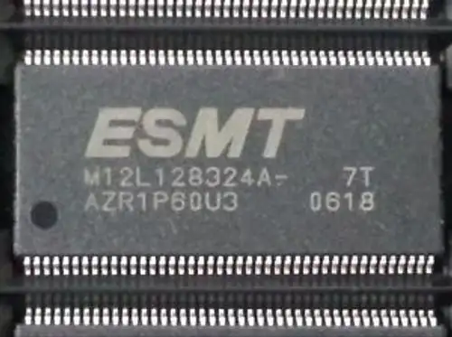 A LOT 20pcs of ESMT SDRAM M12L128324A-7T 1M x 32Bit x 4Bank