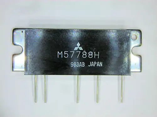 M57788H Original Mitsubishi 5P SIP RF Power Output IC 40W 1 pc