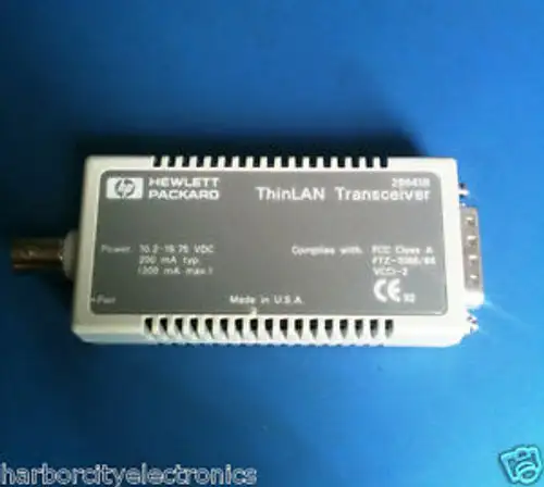 28641B HEWLETT PACKARD ThinLAN TRANSCEIVER 10.2-15.75VDC 200mA