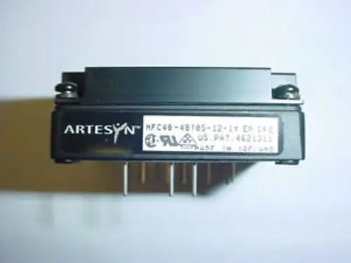 ARTESYN NFC40-48T05-12-1Y DC/DC 36-72V IN/5V@7.5A&+/-12V@.75A 1/2 BRICK QTY-1