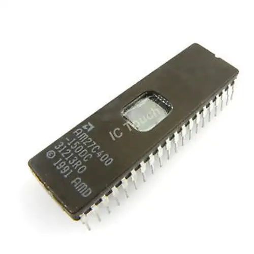 25pcs AM27C400-150 IC 4 Megabit ROM Compatible CMOS EPROM AMD IC CDIP-40