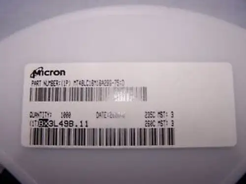 MICRON MT48LC16M16A2BG-75:D SDR SDRAM CUT TAPE OF 60 PIECES