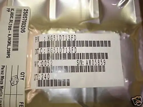 240 IC Chips HG51D713FD HITACHI ALCATEL SEMI DSC-TS13-ASIC 250-5700-306