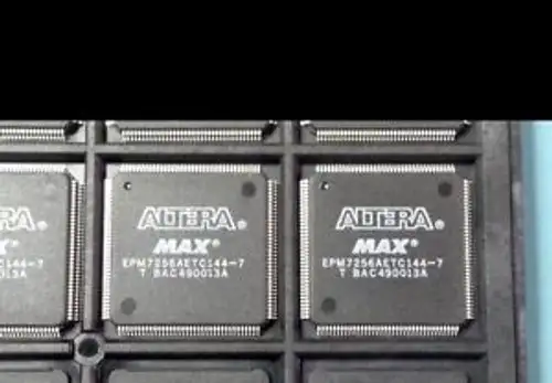 (9) ALTERA EPM7256AETC144-7 MAX7000A PROGRAMMABLE LOGIC