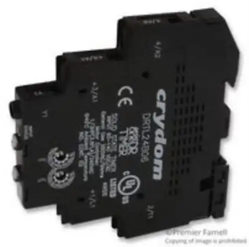 No. 47W5680 Crydom Drtl24B06 Ssr Time Delay 6A 280Vac Din Rail