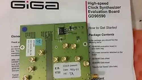 1X Giga Gd90590 Evb High Speed Clock Synthesizer Evaluation Board