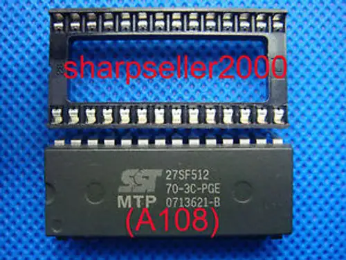 50 Set Sst27Sf512-70-3C-Pge Sst 27Sf512 Plus Dip Sockets (A108)
