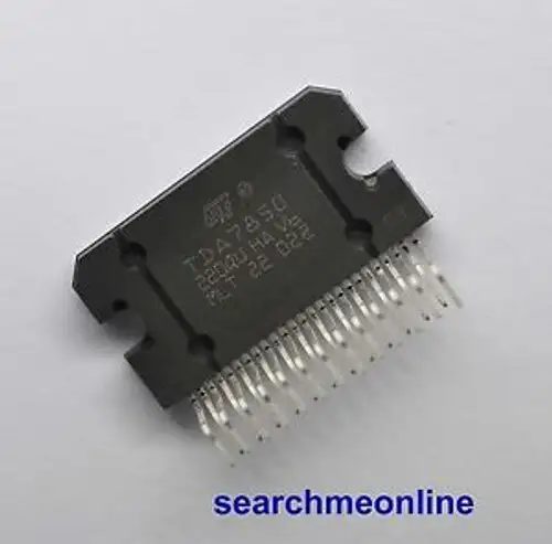 10Pcs Tda7850 Original By St 4 X 50 W Zip-25