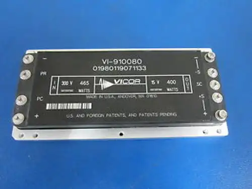 Vicor Current Source Module Vi-910080 300V 465W / 15V 400W