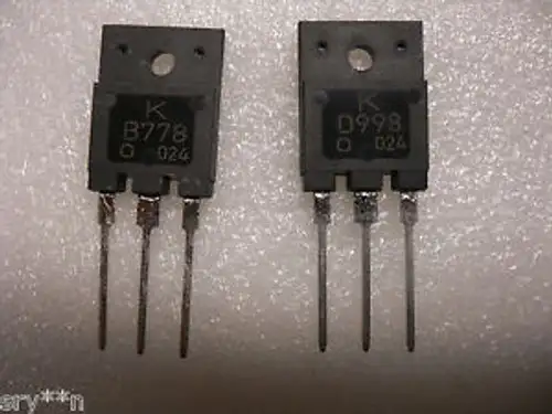 20 Pair D998 B778 2Sd998 2Sb778 Original Kec Part X2