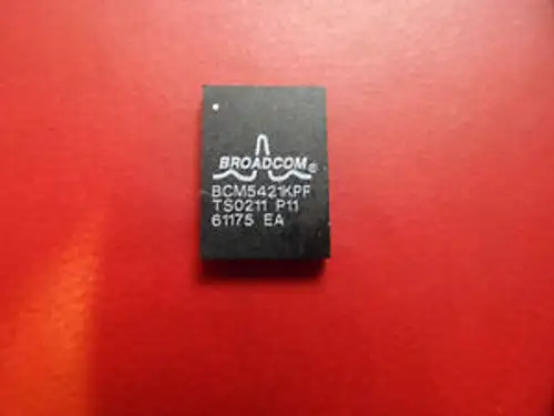 3 ~ Broadcom Bcm5421Kpf Phy 1-Ch 10Mbps/100Mbps/1Gbps 117-Pin Bga
