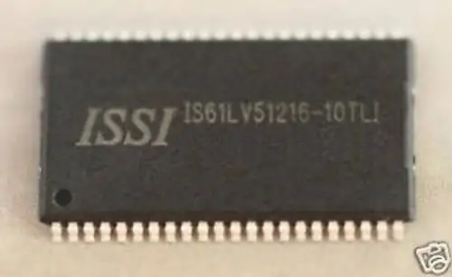 Is61Lv51216 High Speed Voltage Static Ram Cmos Sram Is61Lv51216-10Tli 10Pcs