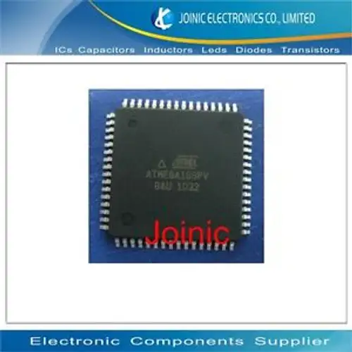 100 Pcs Atmega169Pv-8Au Ic Avr Mcu 16K 8Mhz 1.8V 64-Tqfp
