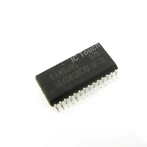 50Pcs K6X0808C1D-Gf70 Ic 32Kx8 Bit Low Power Cmos Static Ram Samsung Ic Sop-28