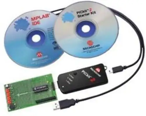 44K0230 Microchip - Dv164120 - Pickit 2 Base + Midrange Flash Starter Kit