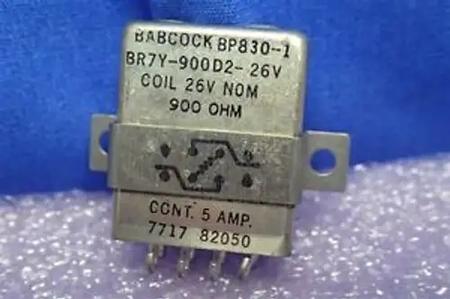 Babcock Br7Y-900D2-26V Old Stock Nos Un