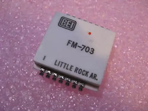 Qty 1 Bei Precision (Kti-Bei) Fm-703 Hybrid Ic Circuit Ceramic Case - Nos