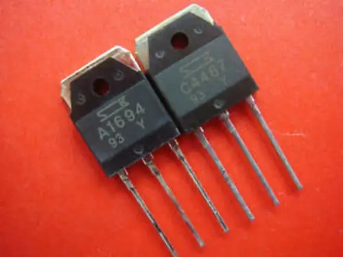 50Pc 2Sa1694 + 2Sc4467 A1694 + C4467 Sanken Transistor