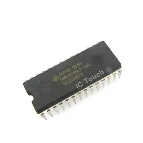 50Pcs Hm6264Blp-10L Ic 64 K Sram (8-Kword X 8-Bit) Hitachi Ic Pdip-28