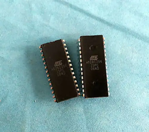 100Pcs Ic At28C256-15Pc Dip-28 Atmel Mjl3