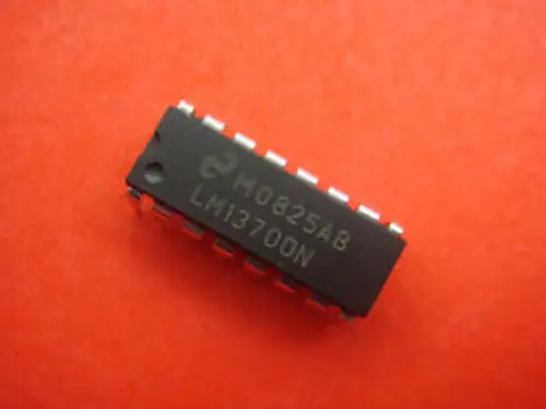 100P Lm13700 Lm13700N Dual Op Amplifier Ics Ic Chip