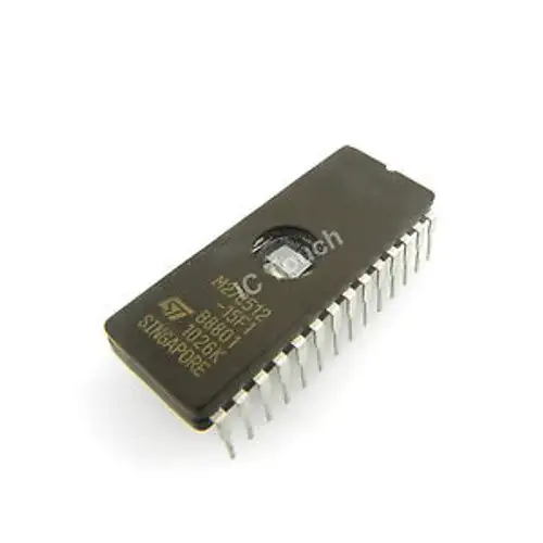 50Pcs M27C512-15F1 Ic M27C512 St Dip-28