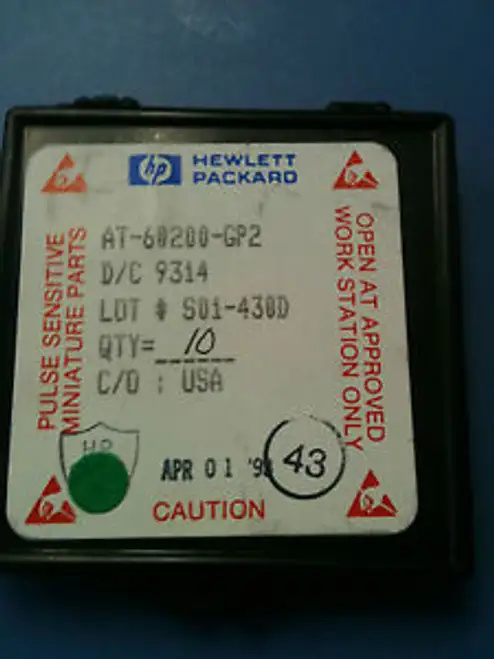 At-60200-Gp2 Hewlett Packard Ic Wafer Die Package 10/Units