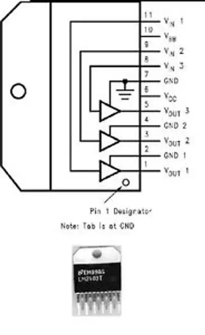 Lm2403 Monolithic Crt Driver - 400 Pieces