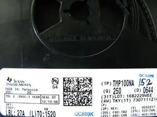 50 Texas Instruments Tmp100Na/250 Ic Digital Temp Sensor Sot-23-6