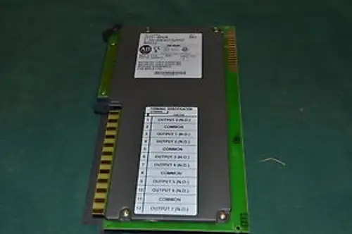 Nib Allen Bradley 0-24V Contact Output Module Cat. No./Series 1771-0Zl/A