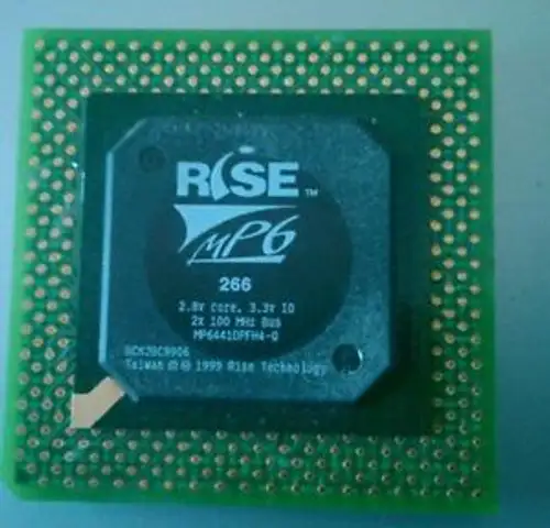 Vintage Rare Rise Technology Mp6 Pr 266 Mhz - Mp6441Dpfh4-Q