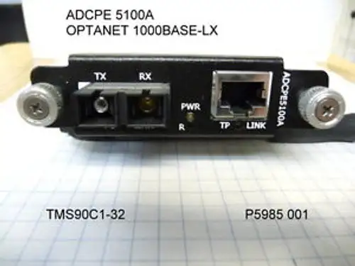 ADC OPTANET ADCCE3000A CPU MODULE