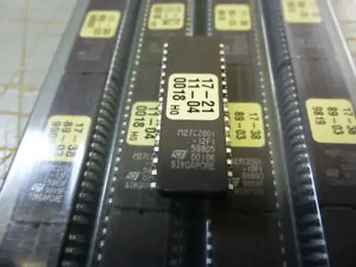 120PC (10TUBES) M27C2001-12F1 ST MICRO 2MEG 120NS CMOS EPROM