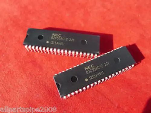 100Pcs Upd82C55Ac-2 / 82C55Ac-2 Dip-40Pin Ic